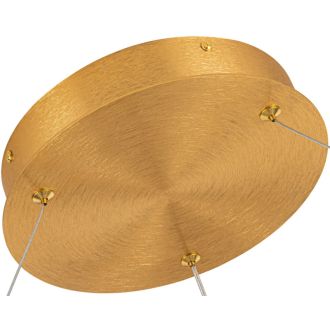 Подвесной светильник Stilfort Tooring 4006/05/01PL, LED 60 Вт, латунный/белый