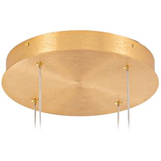 Подвесной светильник Stilfort Tooring 4006/05/04PL, LED 120 Вт, латунный/белый