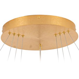 Каскадная люстра Stilfort Tooring 4006/05/04P, LED 120 Вт, латунный/белый
