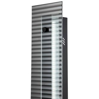 Бра Stilfort Lucen 4007/02/01W, LED 12 Вт, черный/серый, лофт стиль