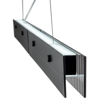 Линейный светильник Stilfort Lucen 4007/02/10PL, LED 30 Вт, черный/серый