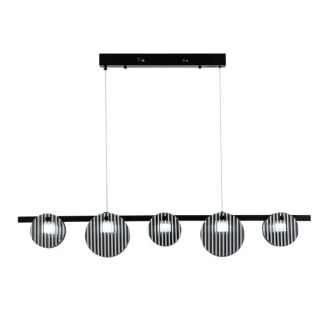 Подвесная люстра Stilfort Relux 4008/02/05PL, LED 40 Вт, черный/серый