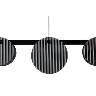 Подвесная люстра Stilfort Relux 4008/02/05PL, LED 40 Вт, черный/серый