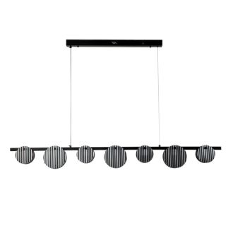Подвесная люстра Stilfort Relux 4008/02/07PL, LED 40 Вт, черный/серый