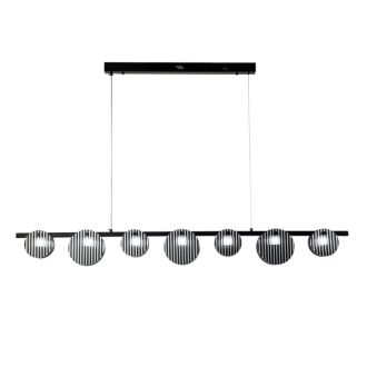 Подвесная люстра Stilfort Relux 4008/02/07PL, LED 40 Вт, черный/серый