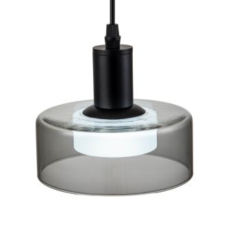 Подвесной светильник Stilfort Gloze 4009/02/01P, LED 10 Вт, черный/серый