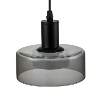 Подвесной светильник Stilfort Gloze 4009/02/01P, LED 10 Вт, черный/серый