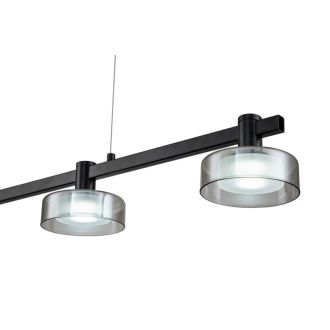 Подвесная люстра Stilfort Gloze 4009/02/04PL, LED 20 Вт, черный/белый