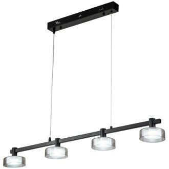 Подвесная люстра Stilfort Gloze 4009/02/04PL, LED 20 Вт, черный/белый