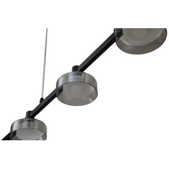 Подвесная люстра Stilfort Gloze 4009/02/05PL, LED 30 Вт, черный/белый