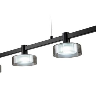 Подвесная люстра Stilfort Gloze 4009/02/05PL, LED 30 Вт, черный/белый