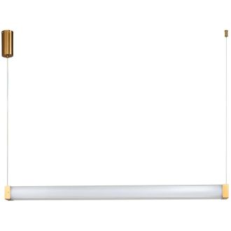 Подвесной светильник Stilfort Quadro 4010/05/01PL, LED 25 Вт, бронзовый/прозрачный