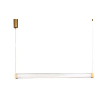 Подвесной светильник Stilfort Quadro 4010/05/01PL, LED 25 Вт, бронзовый/прозрачный