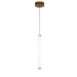 Подвесной светильник Stilfort Quadro 4010/05/01PS, LED 15 Вт, бронзовый/белый