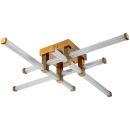 Накладная люстра Stilfort Quadro 4010/05/04C, LED 60 Вт, бронзовый/прозрачный Накладная люстра Stilfort Quadro 4010/05/04C, LED 60 Вт, бронзовый/прозрачный