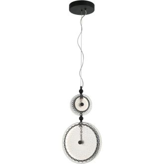 Подвесной светильник Stilfort Sportu 4012/02/02PL, LED 28 Вт, черный/прозрачный