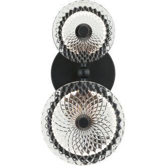 Бра Stilfort Sportu 4012/02/02W, LED 23 Вт, черный/прозрачный