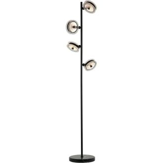 Торшер Stilfort Sportu 4012/02/04F, LED 34 Вт, черный/прозрачный