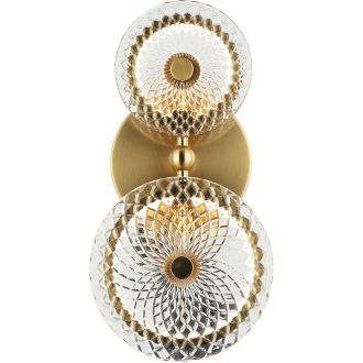 Бра Stilfort Sportu 4012/05/02W, LED 23 Вт, бронзовый/прозрачный