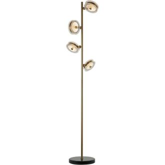 Торшер Stilfort Sportu 4012/05/04F, LED 34 Вт, бронзовый/прозрачный