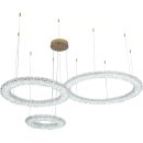 Каскадная люстра Stilfort Felloria 4013/03/03PL, LED 152 Вт, золотой/прозрачный