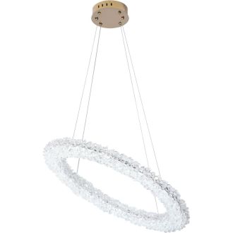 Подвесной светильник Stilfort Felloria 4013/03/06P, LED 53 Вт, золотой/прозрачный