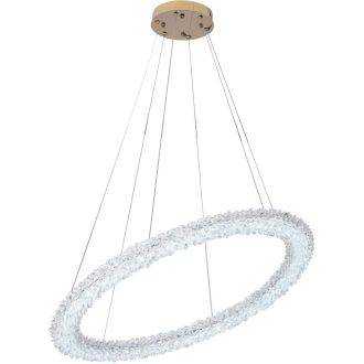 Подвесной светильник Stilfort Felloria 4013/03/08P, LED 72 Вт, золотой/прозрачный