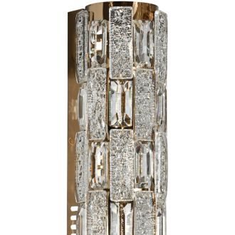 Бра Stilfort Gabbana 4014/03/01W, LED 25 Вт, золотой/прозрачный