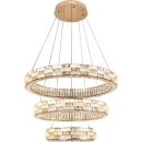 Каскадная люстра Stilfort Gabbana 4014/03/03PLS, LED 150 Вт, золотой/прозрачный