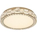 Накладной светильник Stilfort Gabbana 4014/03/06C, LED 80 Вт, золотой/прозрачный