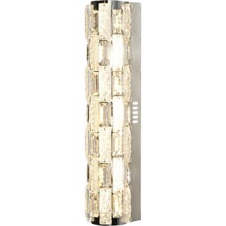 Бра Stilfort Gabbana 4014/09/01W, LED 25 Вт, хром/прозрачный