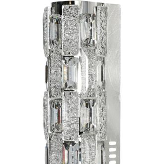 Бра Stilfort Gabbana 4014/09/01W, LED 25 Вт, хром/прозрачный