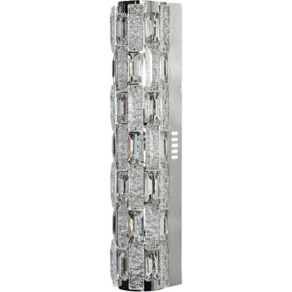 Бра Stilfort Gabbana 4014/09/01W, LED 25 Вт, хром/прозрачный