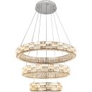 Каскадная люстра Stilfort Gabbana 4014/09/03PLS, LED 150 Вт, хром/прозрачный