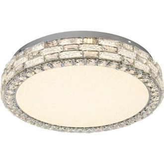 Накладной светильник Stilfort Gabbana 4014/09/06C, LED 80 Вт, хром/прозрачный