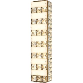 Бра Stilfort Cherruti 4015/03/01W, LED 30 Вт, золотой/прозрачный