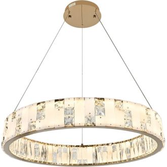 Подвесная люстра Stilfort Cherruti 4015/03/08P, LED 80 Вт, золотой/белый