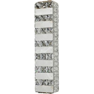 Бра Stilfort Cherruti 4015/09/01W, LED 30 Вт, хром/прозрачный