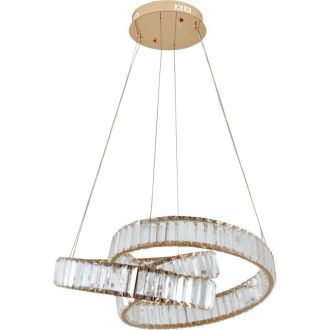 Подвесная люстра Stilfort Vintage 4020/03/06P, LED 80 Вт, золотой/прозрачный