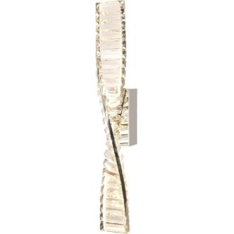 Бра Stilfort Vintage 4020/09/01WL, LED 18 Вт, хром/прозрачный