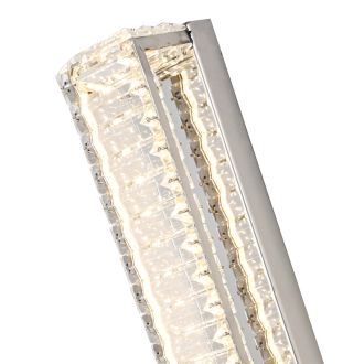 Бра Stilfort Vintage 4020/09/01W, LED 30 Вт, хром/прозрачный