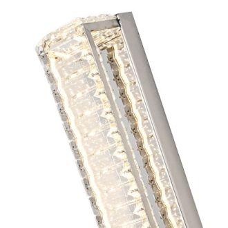Бра Stilfort Vintage 4020/09/01W, LED 30 Вт, хром/прозрачный