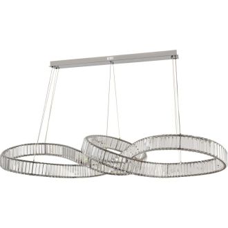 Подвесная люстра Stilfort Vintage 4020/09/16PL, LED 150 Вт, хром/прозрачный