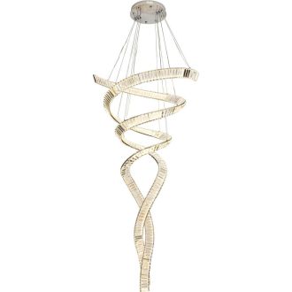 Каскадная люстра Stilfort Vintage 4020/09/22P, LED 300 Вт, золотой/прозрачный