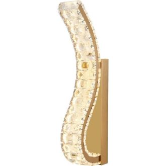 Бра Stilfort Spayd 4021/03/01W, LED 18 Вт, золотой/прозрачный