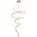 Каскадная люстра Stilfort Spayd 4021/09/20P, LED 150 Вт, хром/прозрачный