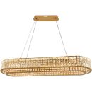 Подвесная люстра Stilfort Karnelli 4024/03/12PL, LED 150 Вт, золотой/прозрачный Подвесная люстра Stilfort Karnelli 4024/03/12PL, LED 150 Вт, золотой/прозрачный