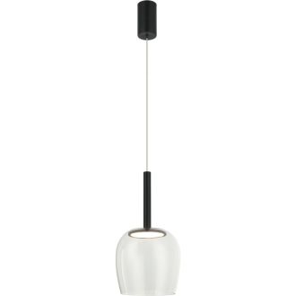 Подвесной светильник Stilfort Luxori 4026/02/01P, LED 18 Вт, черный/прозрачный