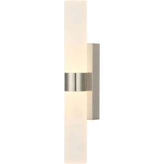 Бра Stilfort Iptube 4028/11/02W-IP, LED 6 Вт, никель/белый, современный стиль