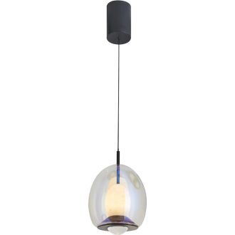 Подвесной светильник Stilfort Geolight 4031/00/01PL, LED 10 Вт, черный/прозрачный